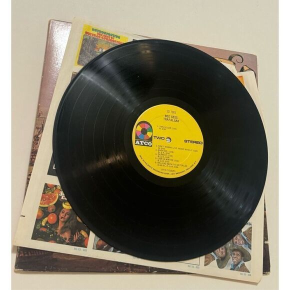 Bee Gees Trafalgar - Classic Rock Vinyl 1971 Atco Records Gatefold - Picture 7 of 11